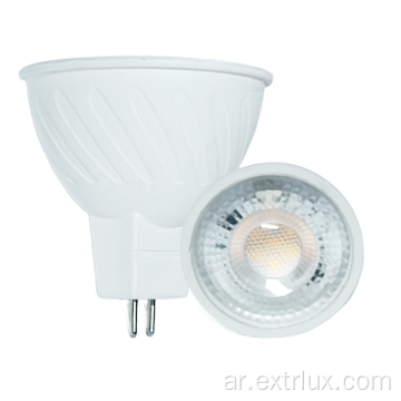 LED Dimmable MR16 5W الأضواء 60 ° COB